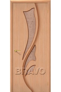 Дверь межкомнатная Эксклюзив Ф-01 (Дуб)